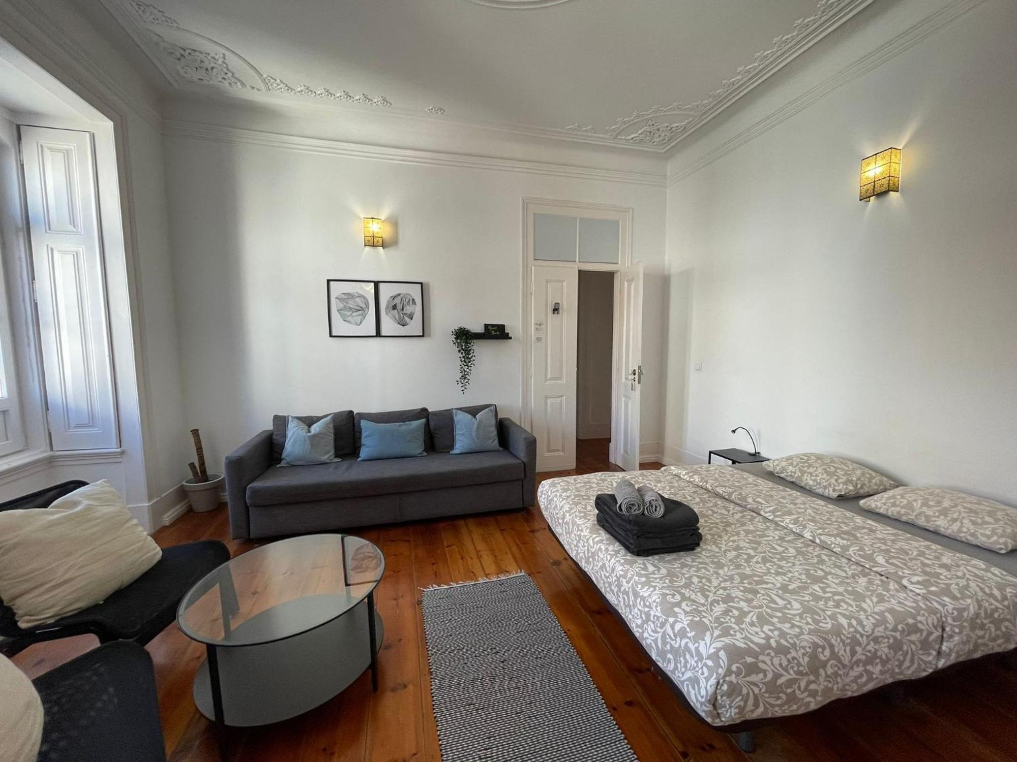 Embassy Arriaga Private Elegance Rooms In Stylish Shared Apartment Lisboa المظهر الخارجي الصورة