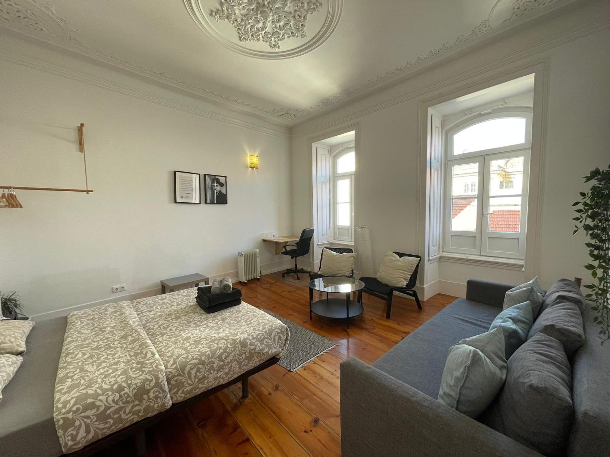 Embassy Arriaga Private Elegance Rooms In Stylish Shared Apartment Lisboa المظهر الخارجي الصورة