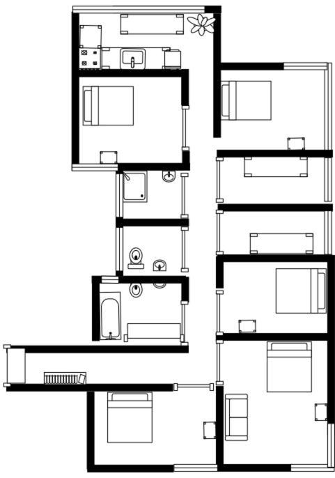 Embassy Arriaga Private Elegance Rooms In Stylish Shared Apartment Lisboa المظهر الخارجي الصورة